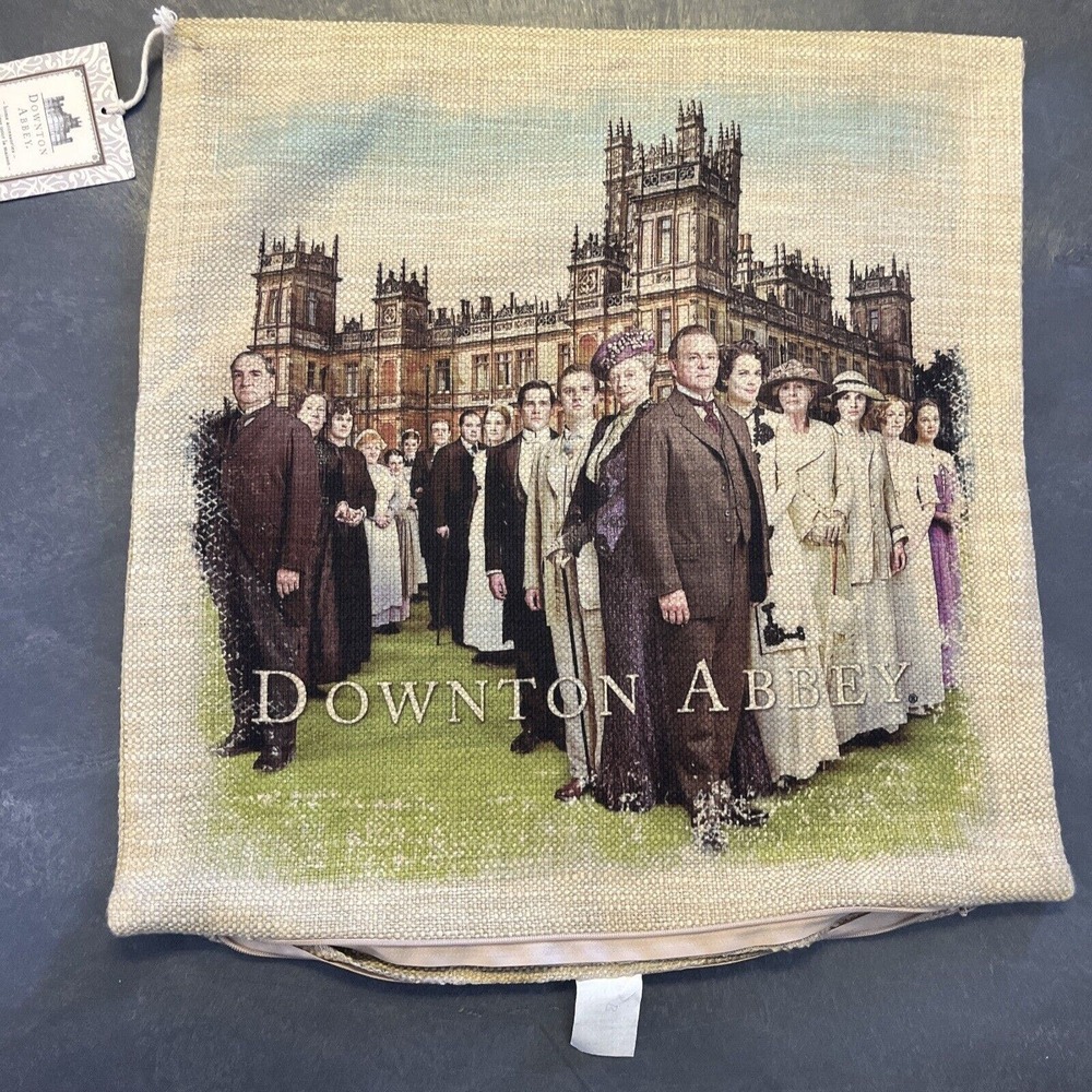 Downtown Abbey NWT Pillow 18”x18”